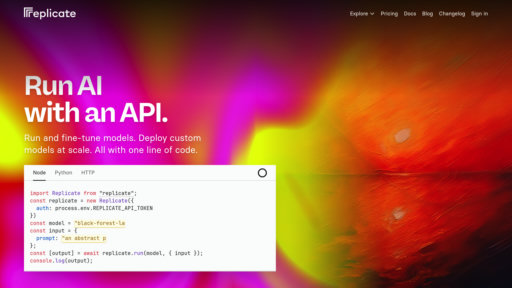 Replicate preview