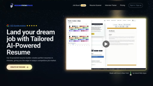 ResumeFromSpace preview