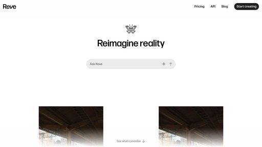 Reve AI preview
