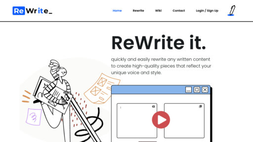 ReWrite It.AI preview