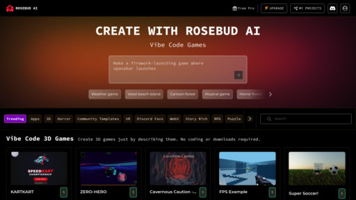 Rosebud AI preview