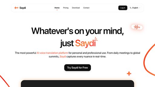 Saydi preview