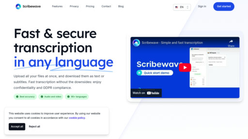 Scribewave preview