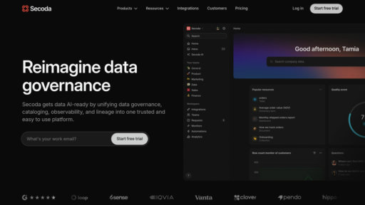 Secoda preview