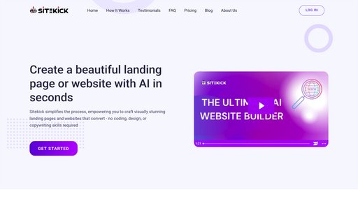Sitekick AI preview