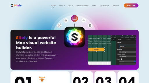 Sitely preview