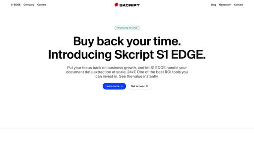 Skcript S1 EDGE preview