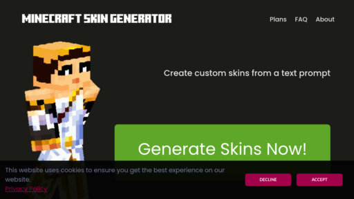 SkinGenerator.io preview