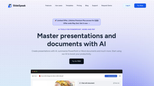 SlideSpeak preview