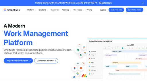SmartSuite preview