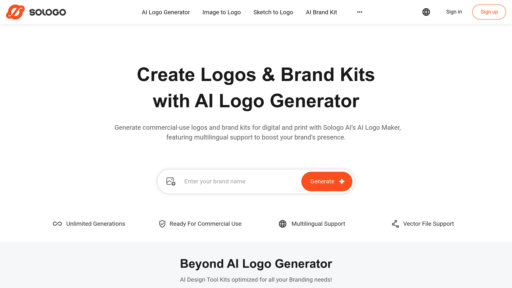 Sologo AI preview