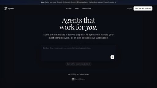 Spine AI preview