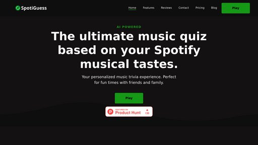 Spotiguess preview