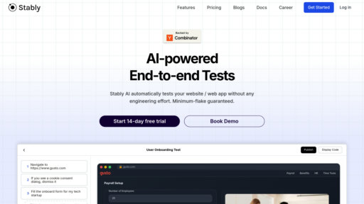 Stably AI preview