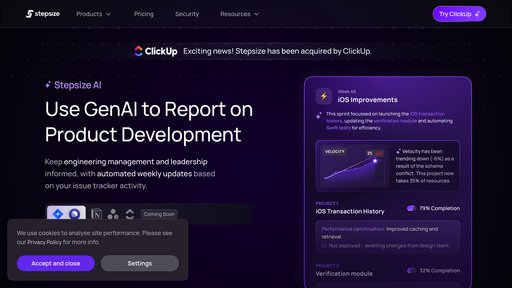 Stepsize AI preview