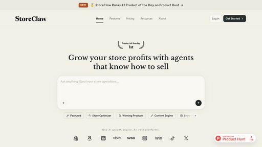StoreClaw preview