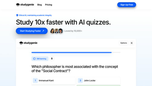 Studygenie preview