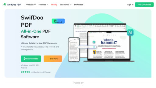 SwifDoo PDF preview