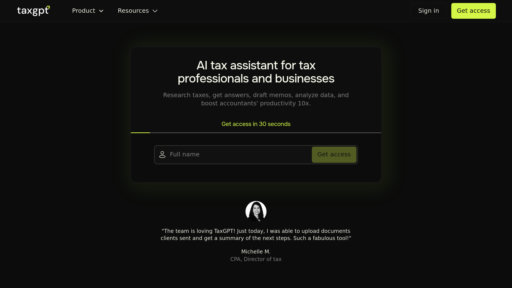 TaxGPT preview