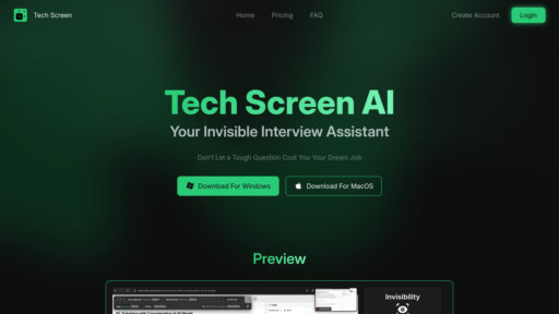 TechScreen preview