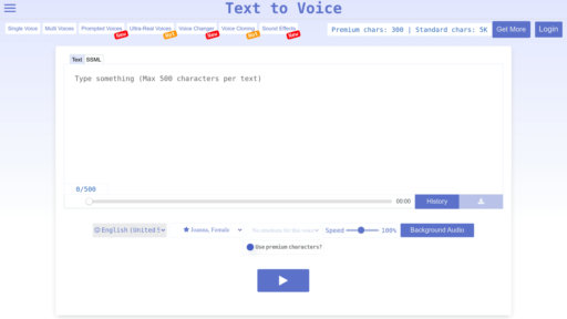 Texttovoice.online preview
