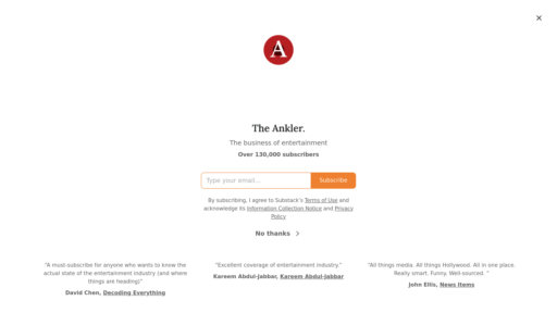 The Ankler preview