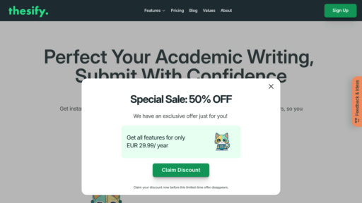 Thesify preview