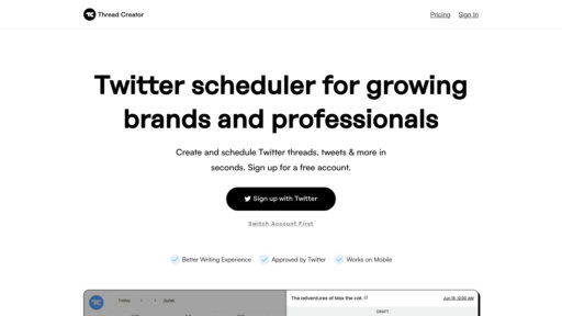 Thread Creator preview
