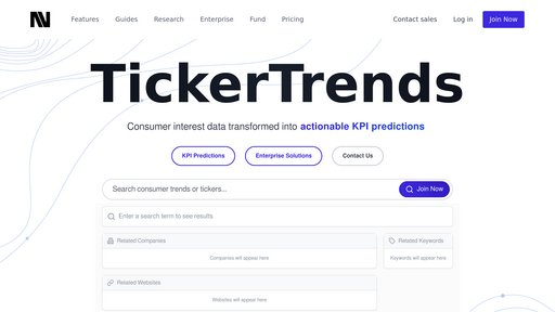 TickerTrends preview