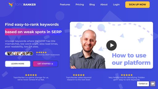 TopicRanker preview