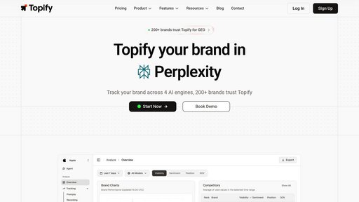Topify preview