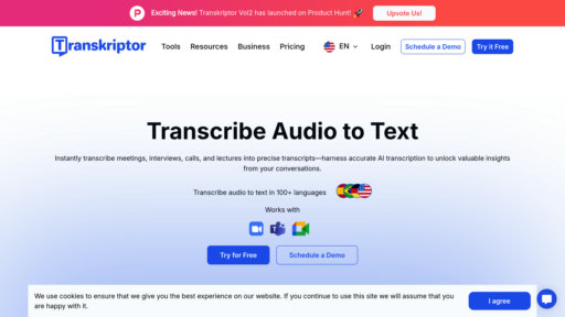 Transkriptor preview