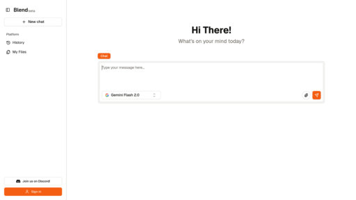Tryblend AI preview