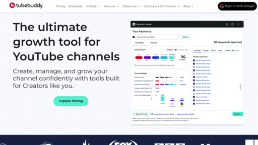 TubeBuddy preview