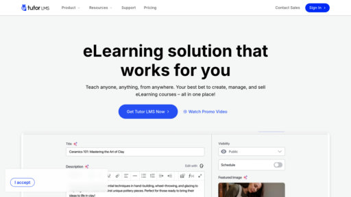 Tutor LMS preview
