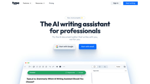 Type.ai preview