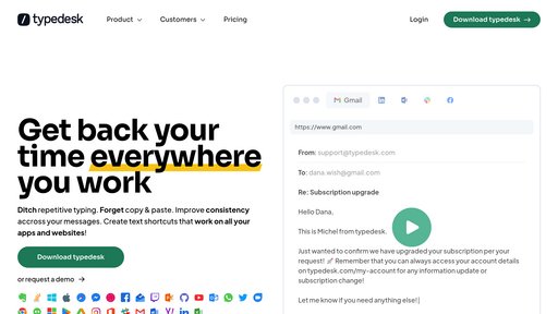 typedesk preview