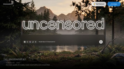Uncensored AI preview