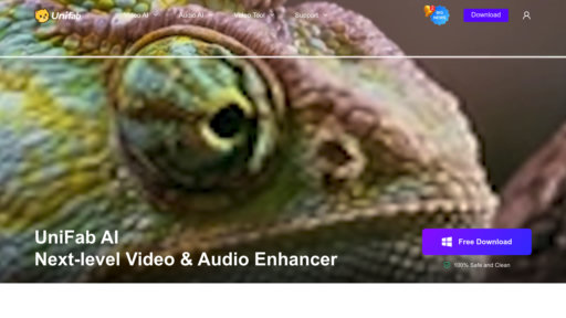 UniFab AI Video Enhancer preview