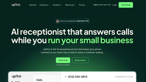 Upfirst preview