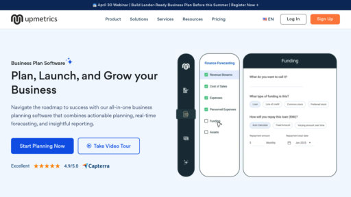 Upmetrics preview