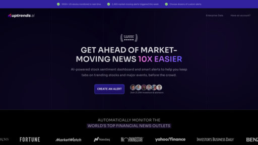 Uptrends.ai preview