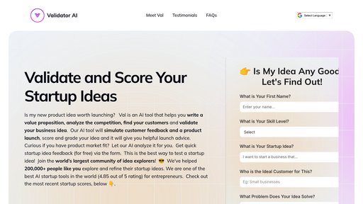 Validator AI preview
