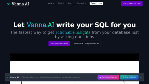Vanna.AI preview