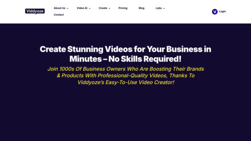 Viddyoze preview