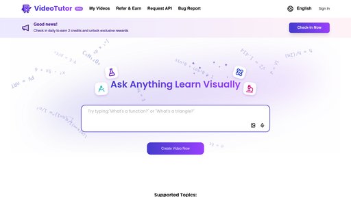 VideoTutor preview