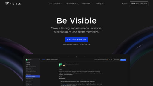 Visible.vc preview