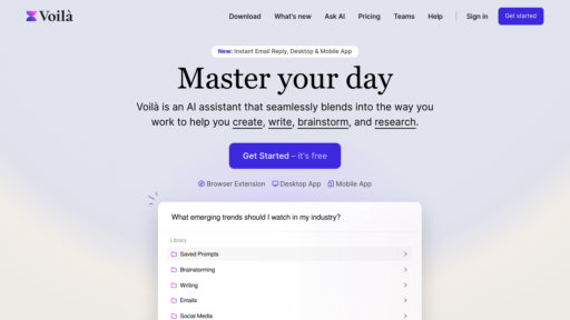 Voilà AI preview