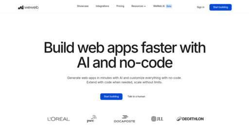 WeWeb preview