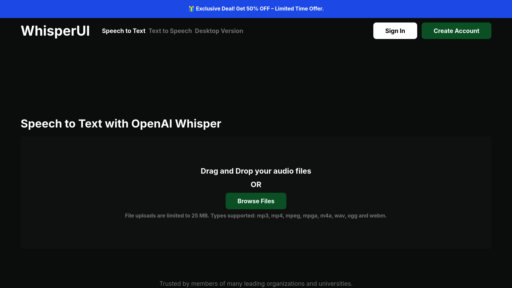 WhisperUI preview